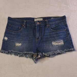 Bullhead Distressed Blue Jean Shorts